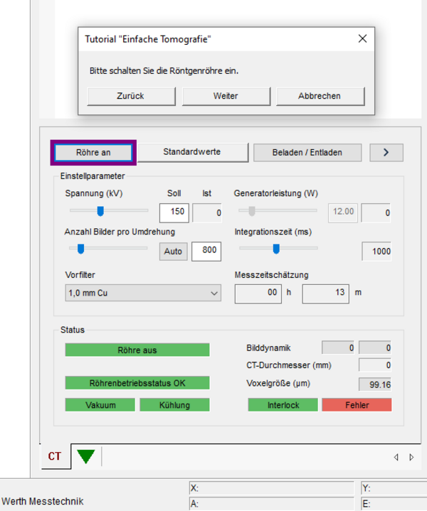 Guida dell'utente attraverso i tutorial di WinWerth®