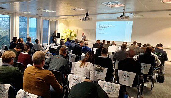 12.12.2023 | Notizie sul Gruppo Werth - Giornata della tecnologia in Giessen