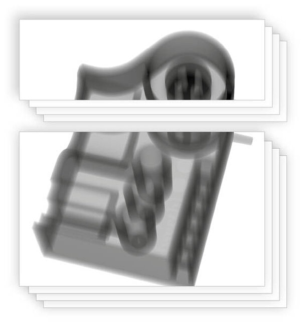Simulazione del processo di tomografia con WinWerth® TomoSim