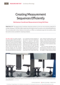 Creazione efficiente di sequenze di misura – multisensore -Misure a coordinate con dati CAD